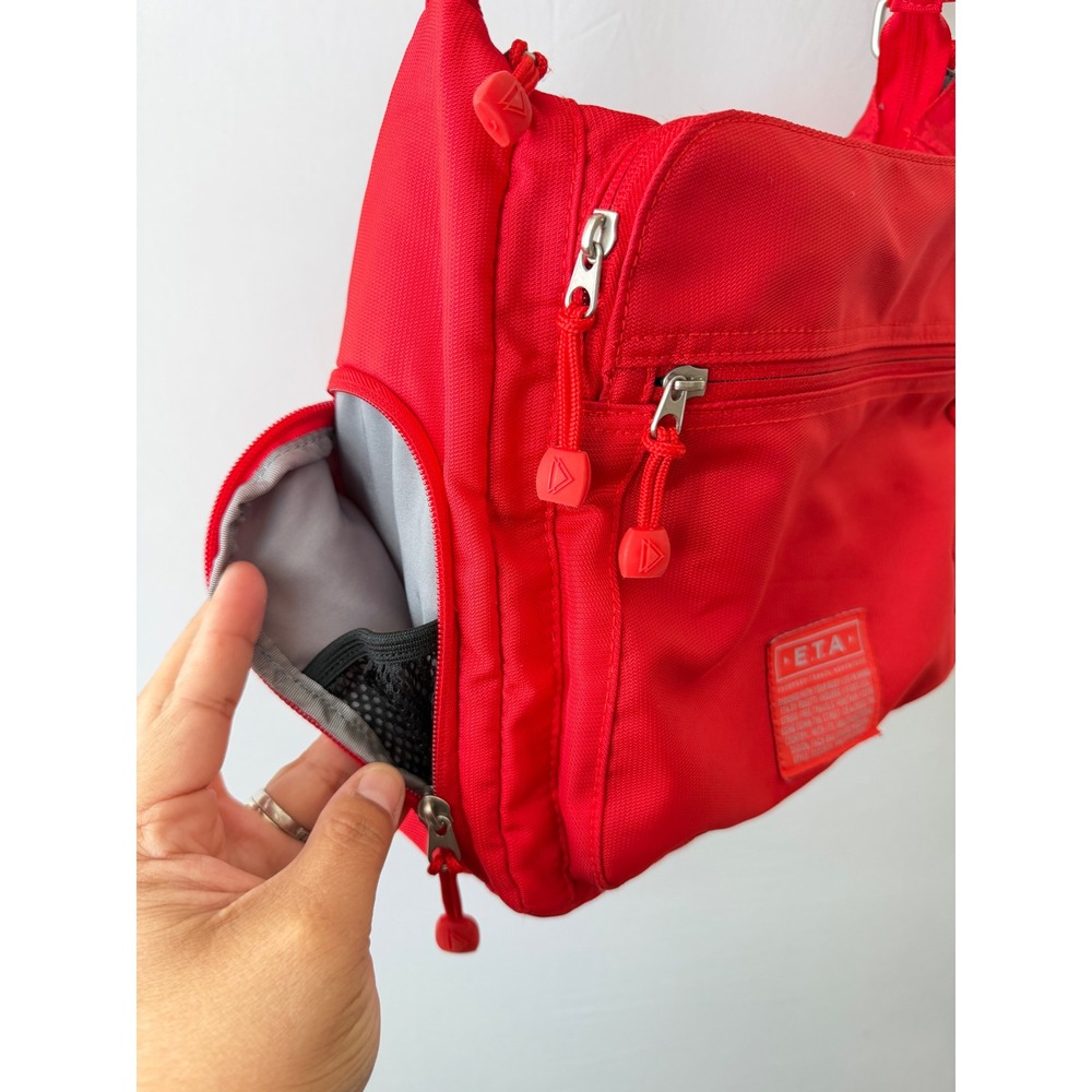 Rosetti ETA Crossbody Bag Everyday Travel Adventure Utility Red Medium - Picture 6 of 8